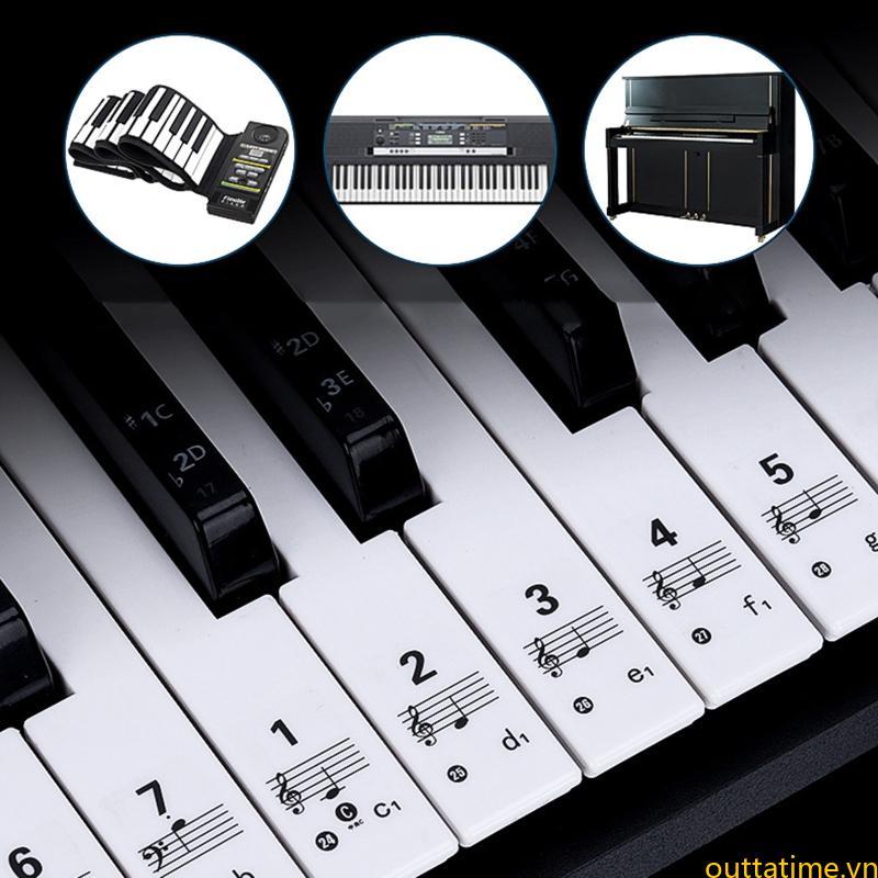 Tốt nhất 54 61 88 Phím Piano Bàn Phím Dán Bàn Phím Điện Tử Phím Piano
