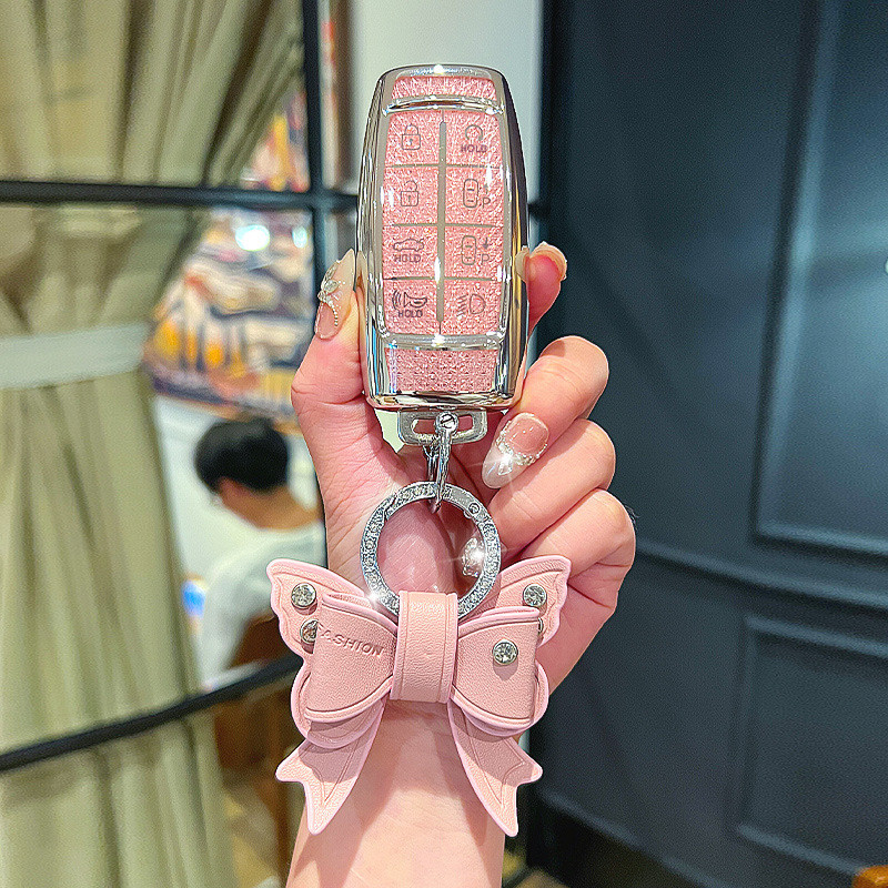 Thích hợp cho Genesis Chìa khóa Genesis Genesis G80 / G70 / GV80 / GV70 Khóa túi chìa khóa ô tô C6CZ