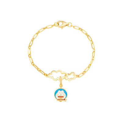 Lắc tay trẻ em Bạc Doraemon | PNJ 0000Y000045