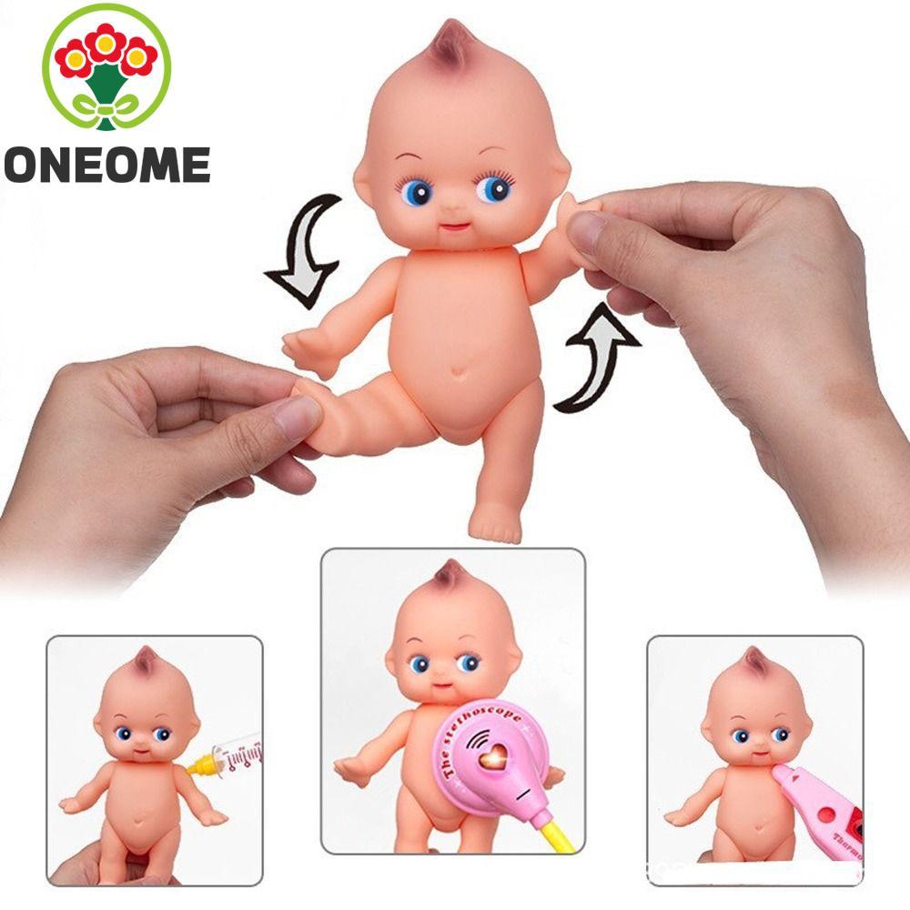 Đồ chơi búp bê trẻ em ONEOME, Búp bê giáo dục nhân tạo Trẻ sơ sinh giả, Phụ kiện búp bê 16cm Phong c