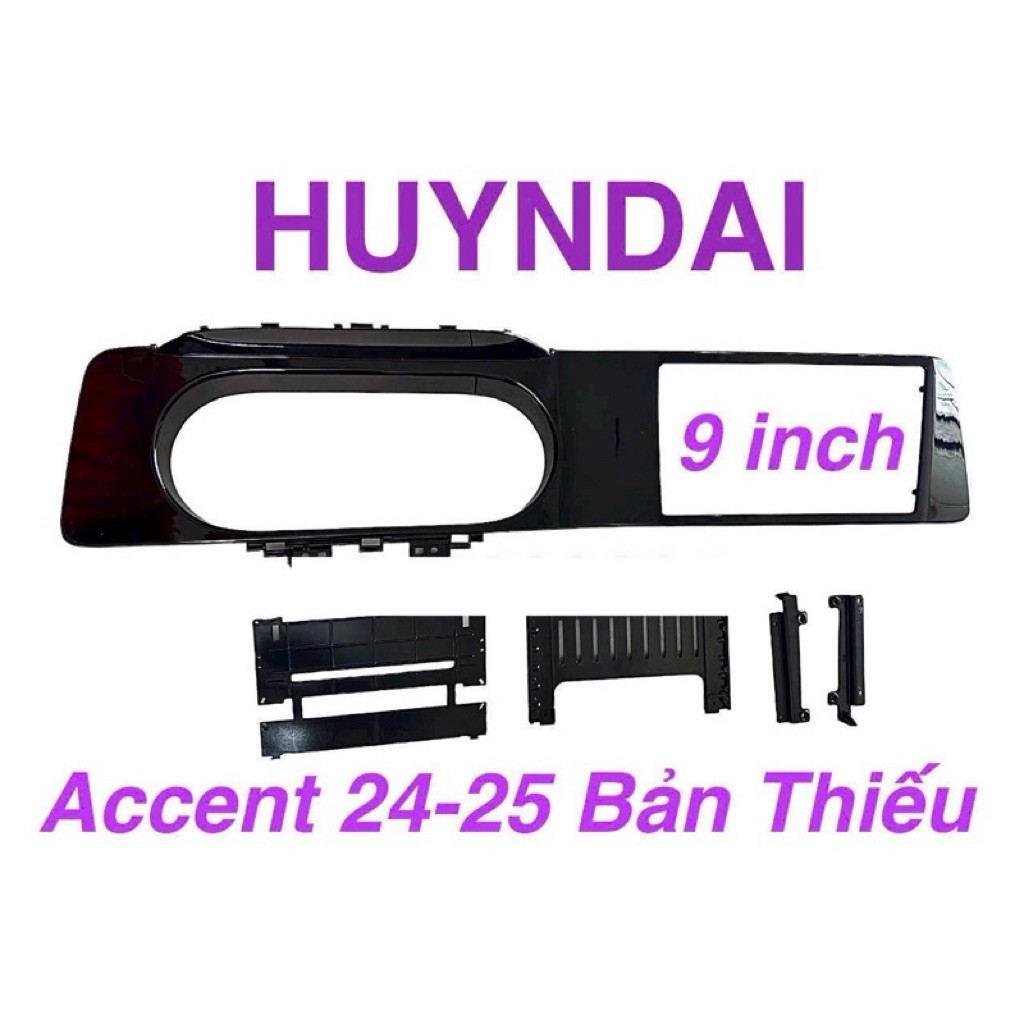 MẶT DƯỠNG DVD ANDROID HYUNDAI ACCENT 2024-2025