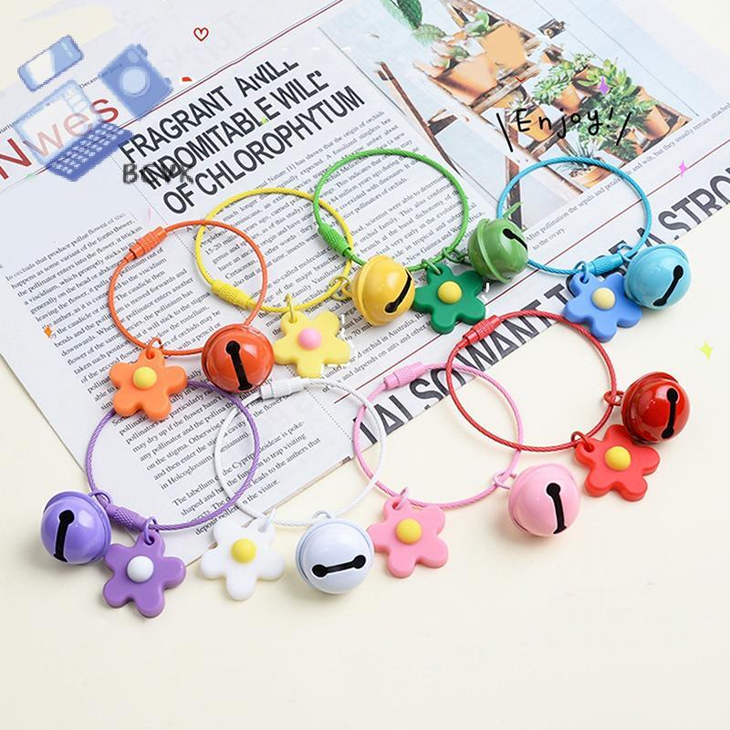 [BCVK] Móc Khóa Hoa Nhỏ Dễ Thương Màu Macaron Bé Gái Túi Phụ Kiện Lnternet Người Nổi Tiếng Mặt Dây C