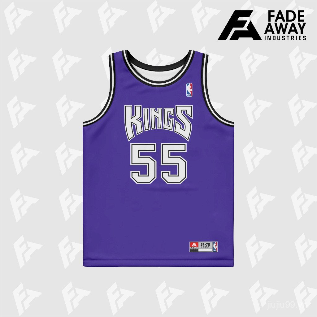 NBA JASON WILLIAMS 55 KINGS TÍM BASKETBALL JERSEY HETF