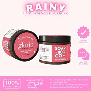   GLORIE  Soap giặt cọ trang điểm Glorie dừa hũ 130g 