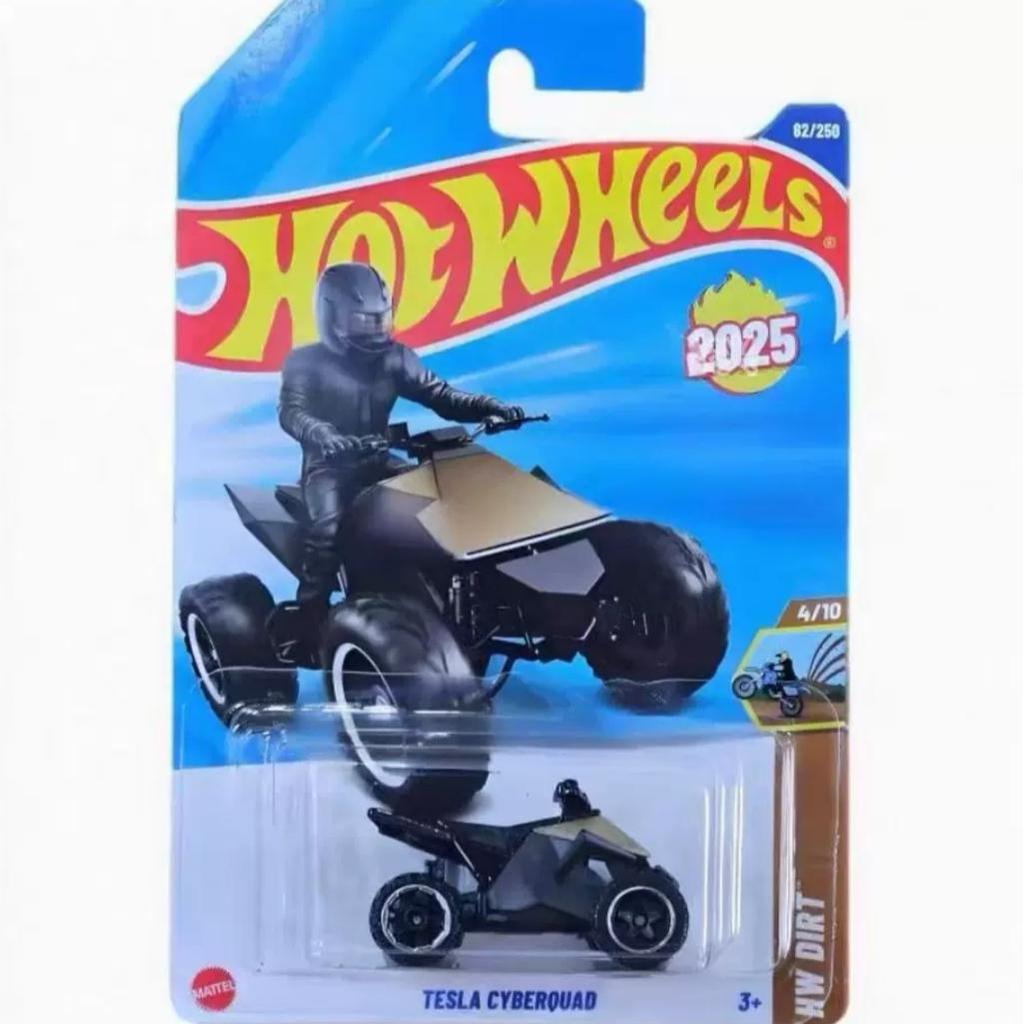 Hotwheels Hotwheels Hotwheels Tesla Beach Motorcycle Gold CYBERQUAD 82 25L /