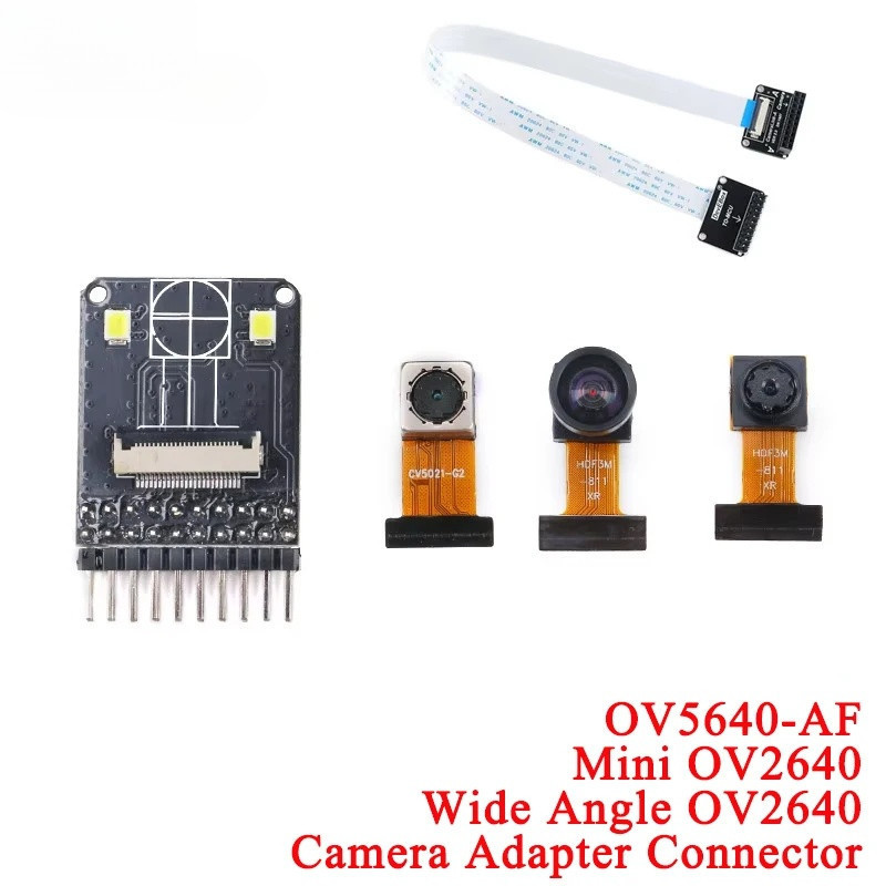 Mô-đun máy ảnh Mini OV2640 OV5640-AF Cảm biến hình ảnh CMOS ESP32-CAM Bộ chuyển đổi mở rộng máy ảnh 