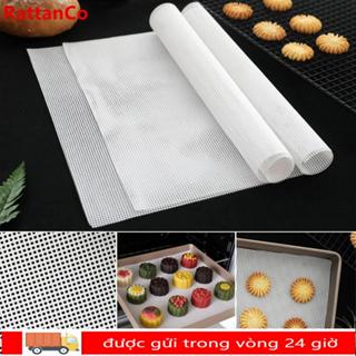 RATTANCO 1 Tấm khử nước, Máy sấy trái cây thực phẩm Tấm lưới hấp Silicone, Lò nướng chống dính có thể tái sử dụng Phụ kiện nhà bếp Thảm nướng bánh