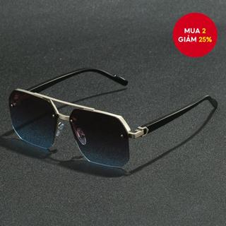 Kính râm kim loại nửa vòng khung lớn thời trang - Kính bền màu tối cho tiệc ngoài trời / tiệc tùng