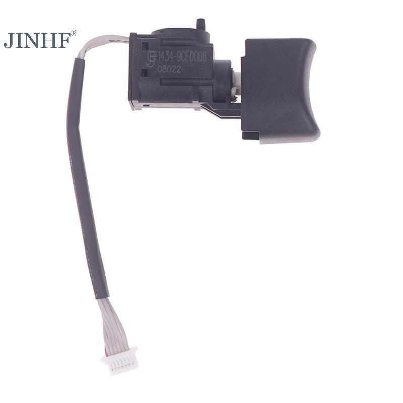 JINHF Oril 12V Công tắc không chổi than 1434-90F008 cho HILTI SiD2-A12 SFD2-A12 SF2H-A12 SFE2-A12 Ph