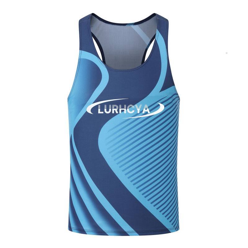 Track and Field Marathon Quick-Drying Men's and Women's Vest Outdoor Running Track and Field Sleevel