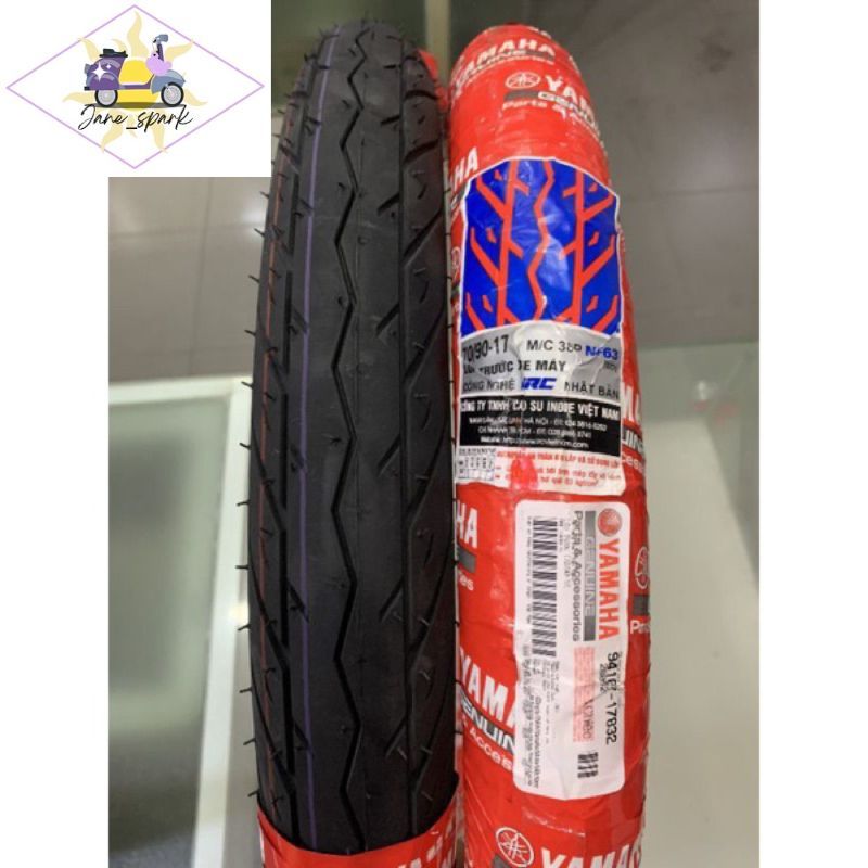 💫🇻🇳🏆CẶP LỐP VỎ IRC EXCITER 135 2010 4S 5S TRƯỚC 70/90 SAU 80/90 YAMAHA VIETNAM ORIGINAL