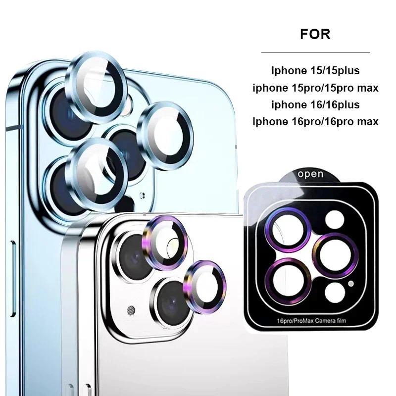 Eagle Eye Định Vị Ống Kính Phim Điện Thoại Di Động Bảo Vệ Ống Kính Cho iPhone 15 14 13 Pro Max Plus 