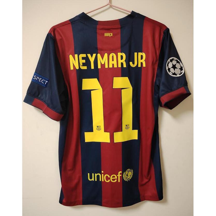 Áo bóng đá retro nhà Barcelona, phong cách vintage Neymar Jr và Messi