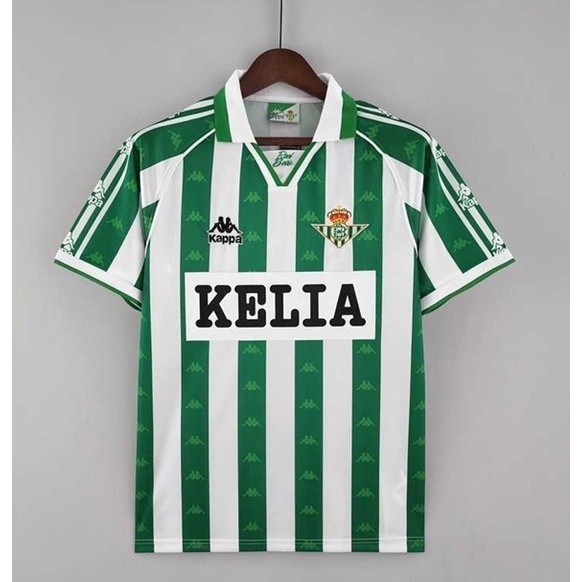 Bộ Đồng Phục Retro Real Betis NhàAway 1996-1997, ÁoJersey Cổ ĐiểnVintage