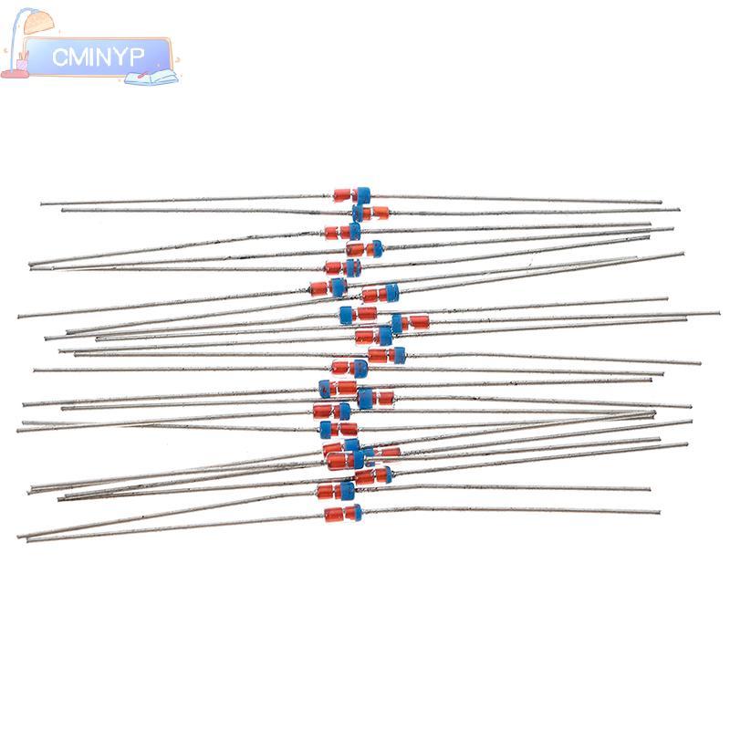 CMINYP 20 Cái 1N34A DO-35 germanium dò diode AM / FM pha lê đài phát thanh TV rỗng