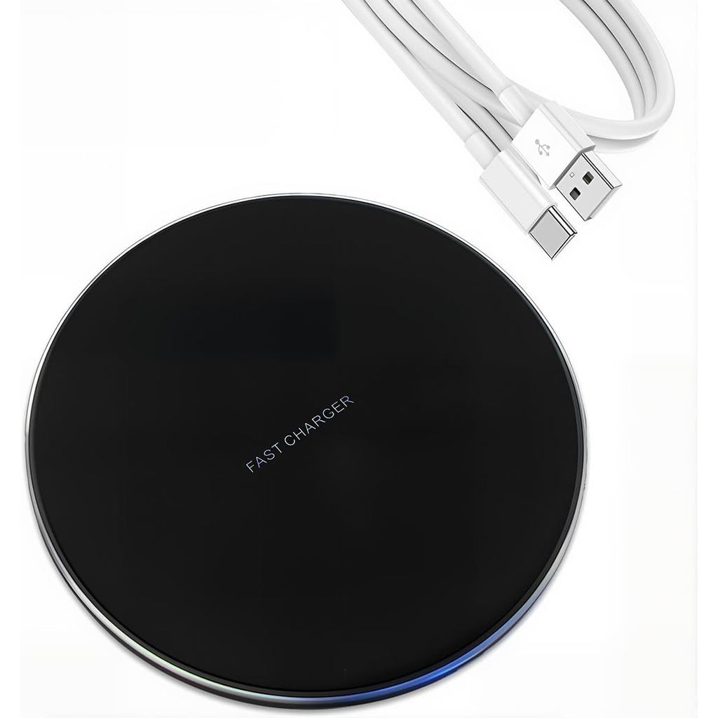 15W Fast Wireless Phone Charger Compatible with Samsung Galaxy S25/S24/Buds/Buds Series Android Fast