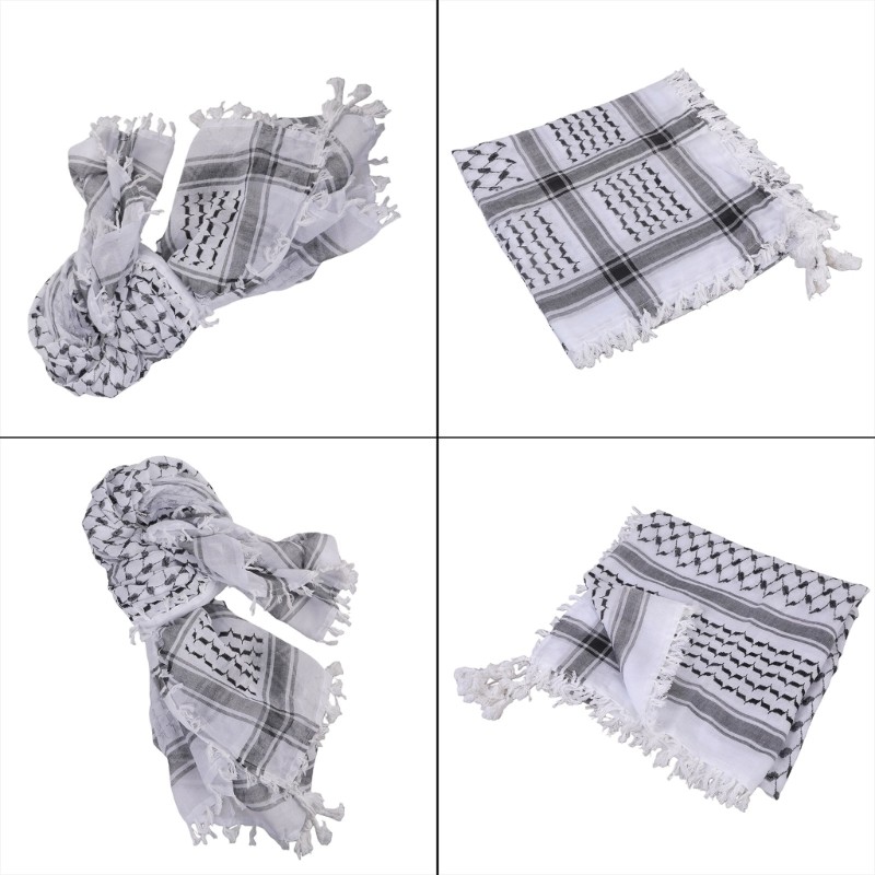 [CH] Shemagh Chiến Thuật Khăn Sa Mạc Thoáng KhíKeffiyeh Khăn Bọc Cho Nam Nữ Đầu Sa Mạc Khăn Cổ Unise