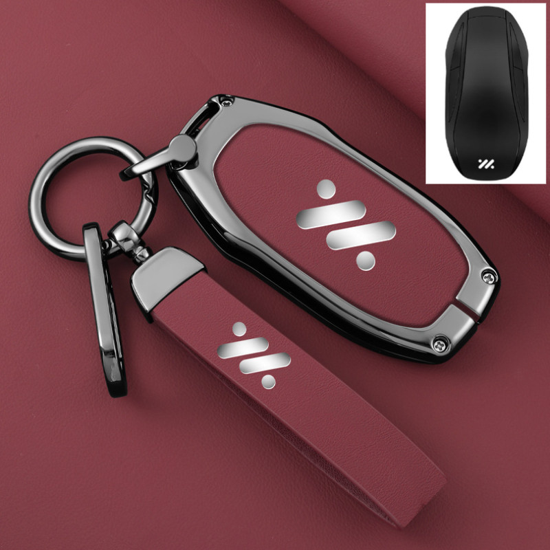 Hộp Chìa Khóa Xe Ô Tô Cho MG IM6 L7 LS6 LS7 L6 IM 2025 LS7 L7 Chìa Khóa Bảo Vệ Vỏ Phụ Kiện Xe Hơi