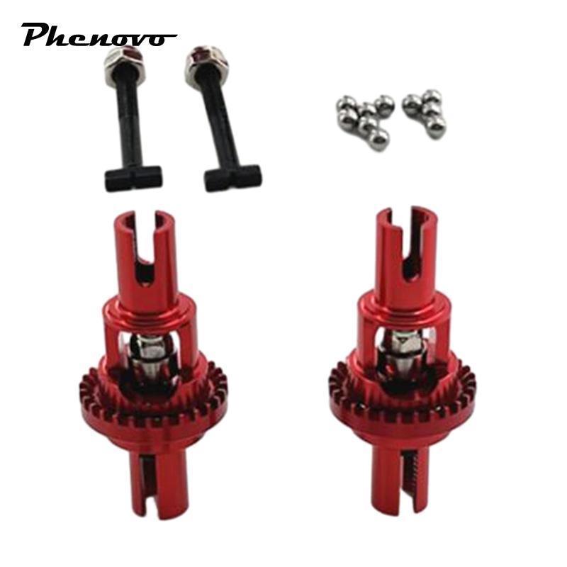 2 Bộ vi sai trước và sau RC Phụ kiện nâng cấp một phần cho Wltoys 1: 28 284161