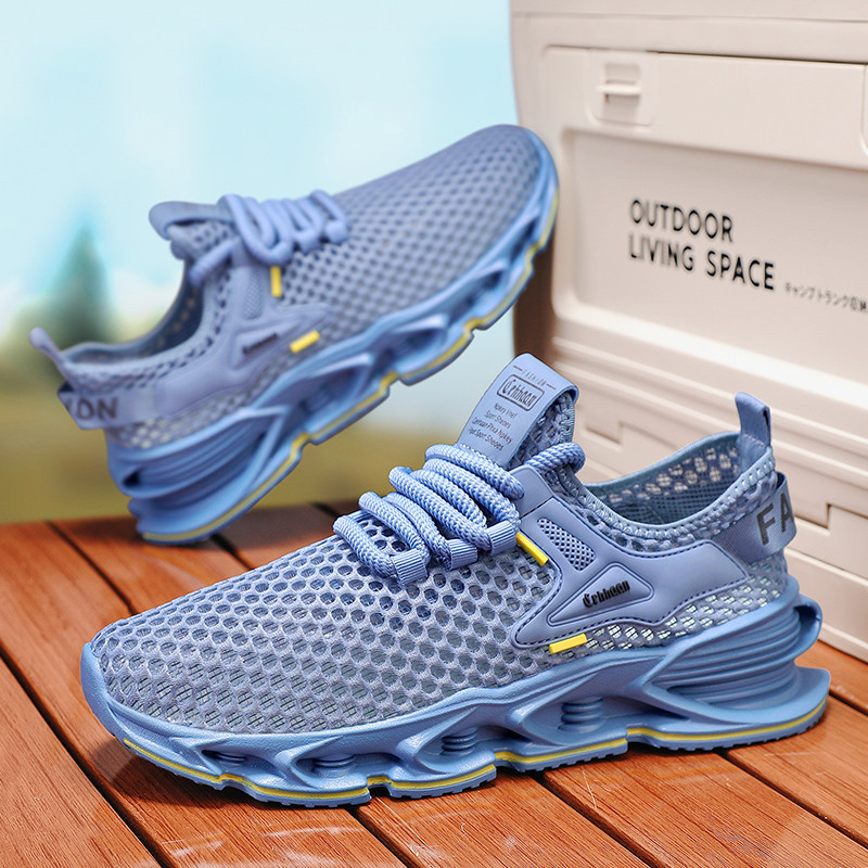 Doug2987Summer mesh breathable running shoes men's running shoes sports casual shoes