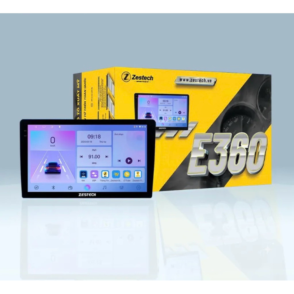 Màn Hình Android Zestech E360 Chính Hãng 2025