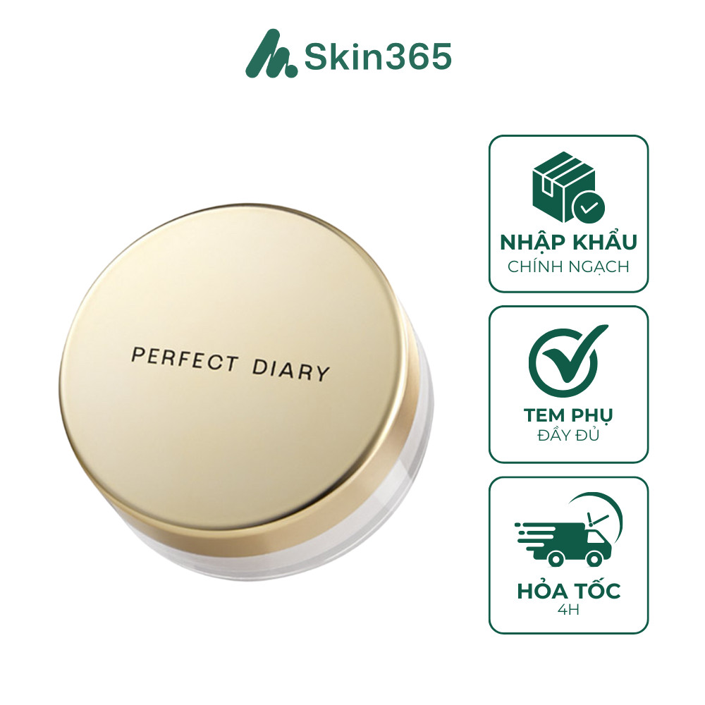 Phấn Phủ Perfect Diary Weightless Soft Velvet Blurring Loose Powder 7g