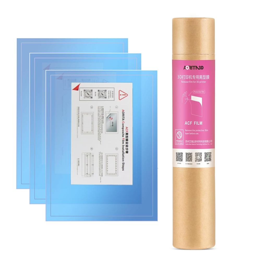 3 Cái Dễ Dàng Lắp Đặt Phim ACF 290 * 210 * 0,3mm Phim Phát Hành Tốc Độ Cao Cho Phrozen Mighty 4k, El