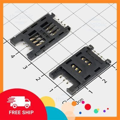 [5 Cái]- C707 Khay Cắm Sim 6 Chân Open-Lock