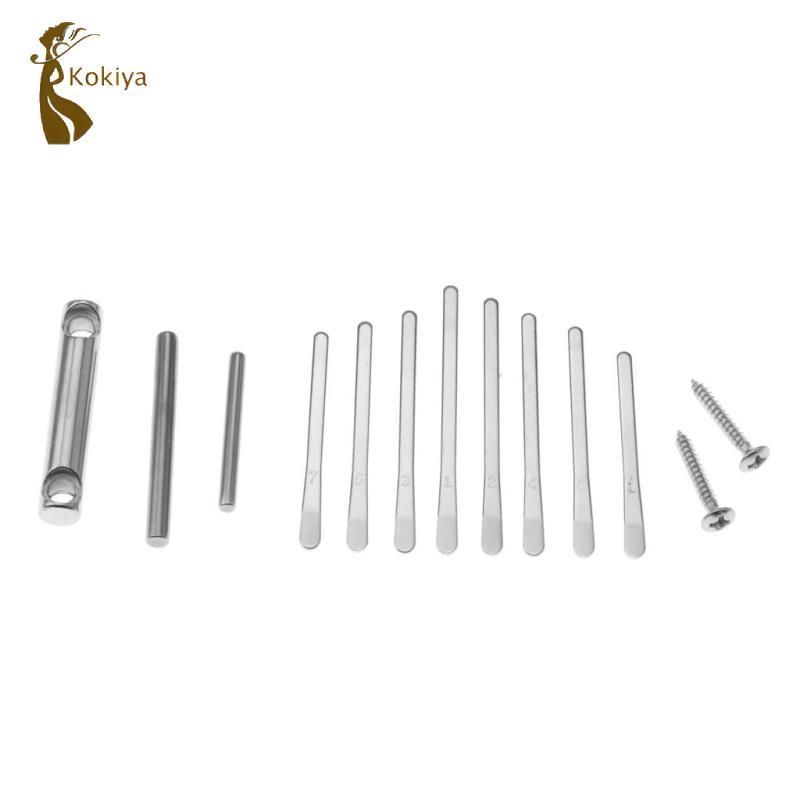 Gazechimp DIY Mini Kalimba 8 Phím Ngón Tay Cái Đàn Piano Thép / w Vít Cho
