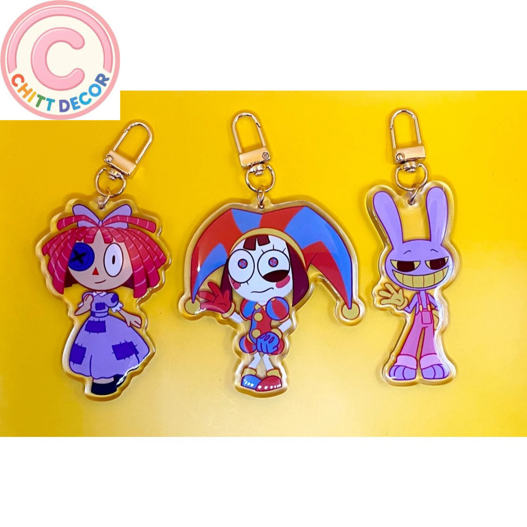 Digital Circus Keychains - chit