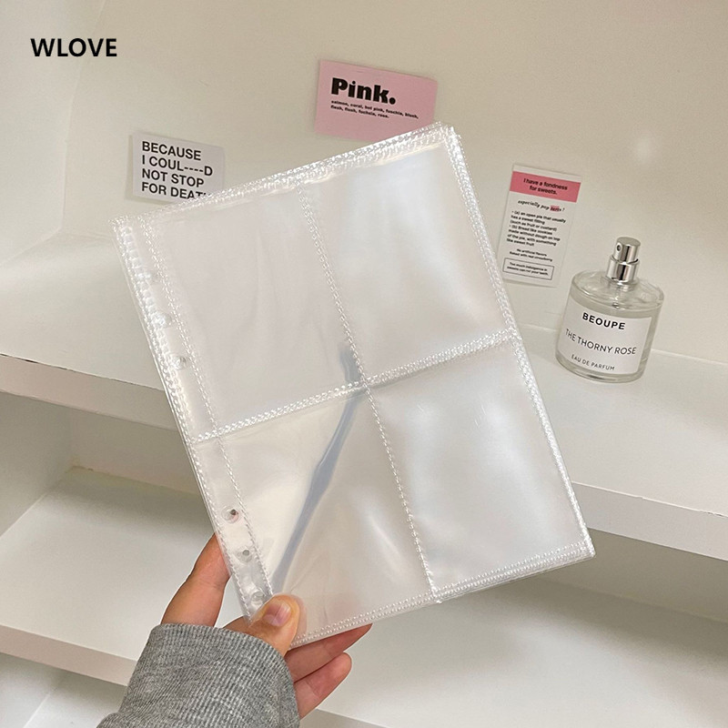 A5 Double Button Bound Bound Loose Leaf Notebook, Loose Leaf Fan Album, Loose Leaf Gumcard Notebook,