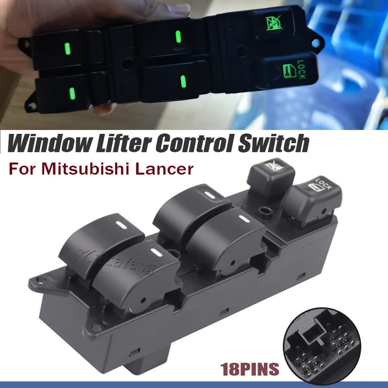 Dành Cho Mitsubishi Lancer 2008-2015 Cửa Sổ Điện Bên Trình Điều Khiển Chính Công Tắc LHD Master Điều