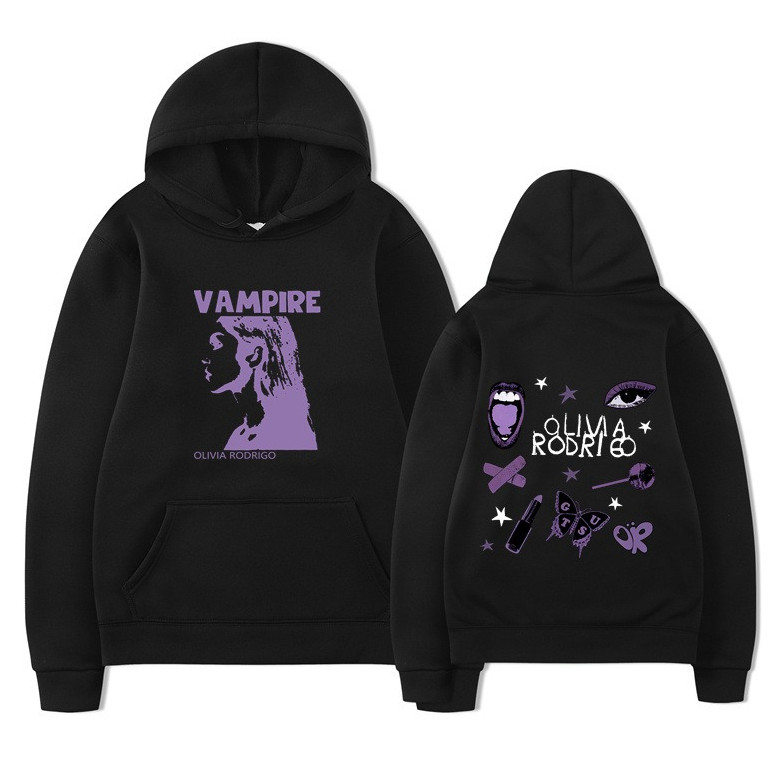 Áo có mũ trùm đầu phong cách Olivia Rodrigo cho thu đông