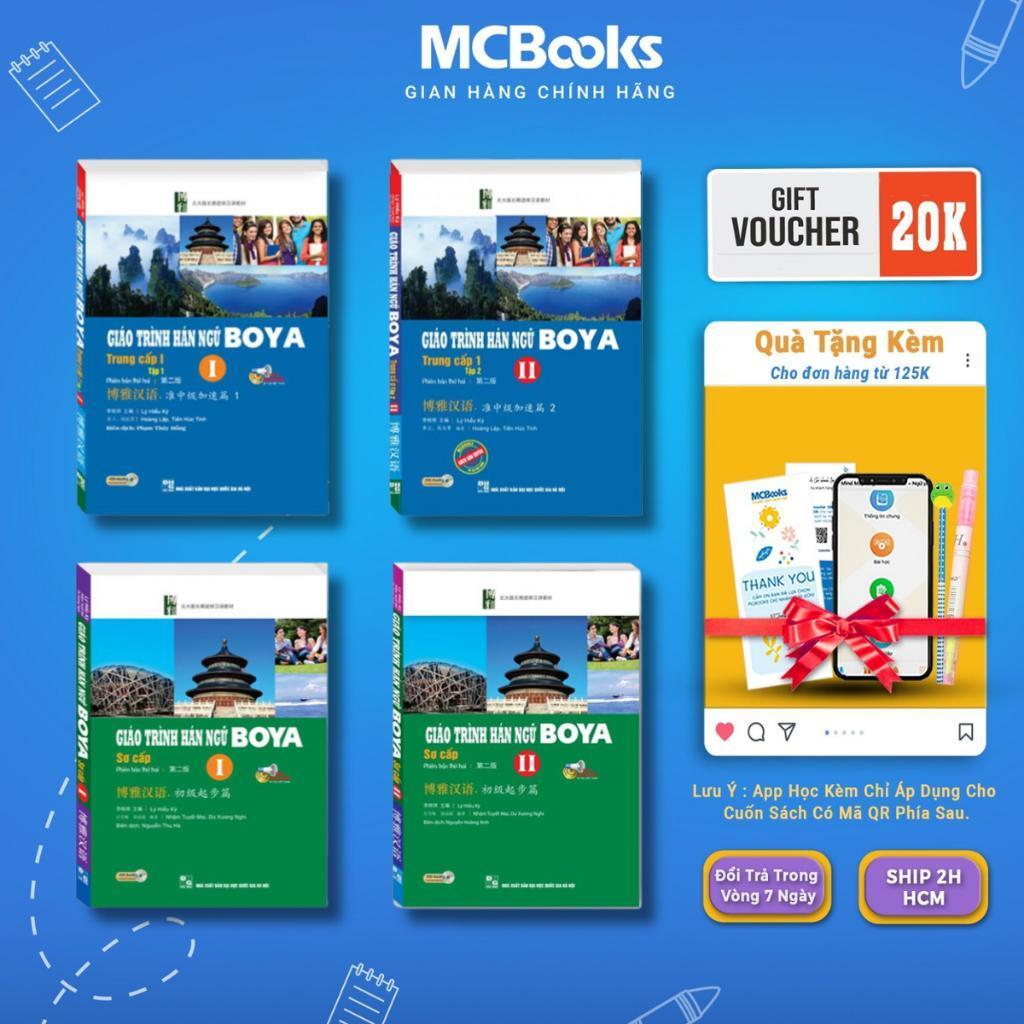 Sách - Giáo Trình Hán Ngữ Boya - MCBooks