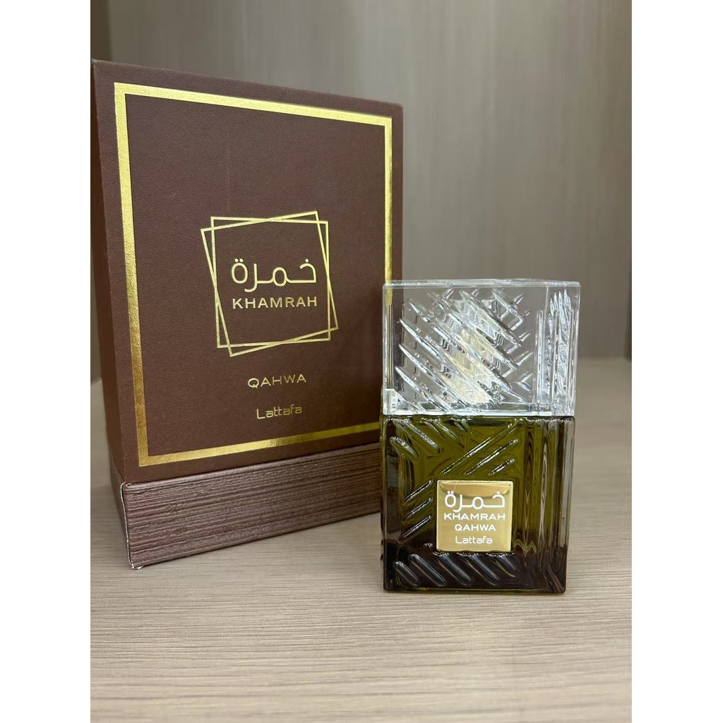 Khamrah Qahwa Lattafa 100ML Nước hoa Trung Đông — mùi lâu bền