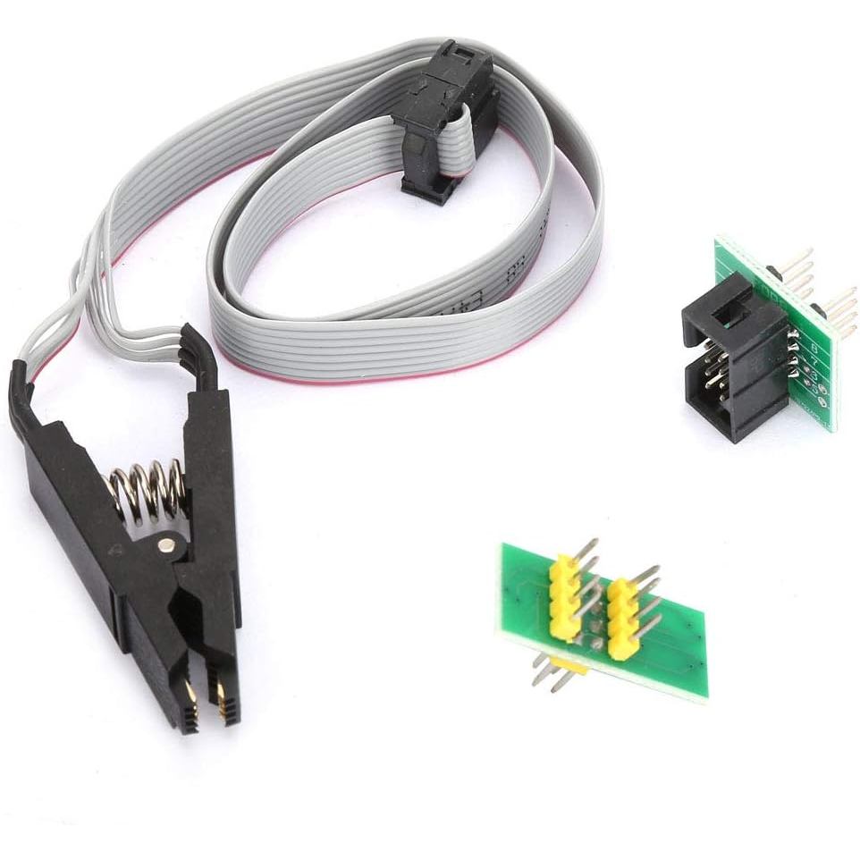 IC Test Clip Ổ cắm Adpter, Flash Chip IC Test Clip Adapter, SOIC8 SOP8 Flash Chip IC Test Clip Ch341