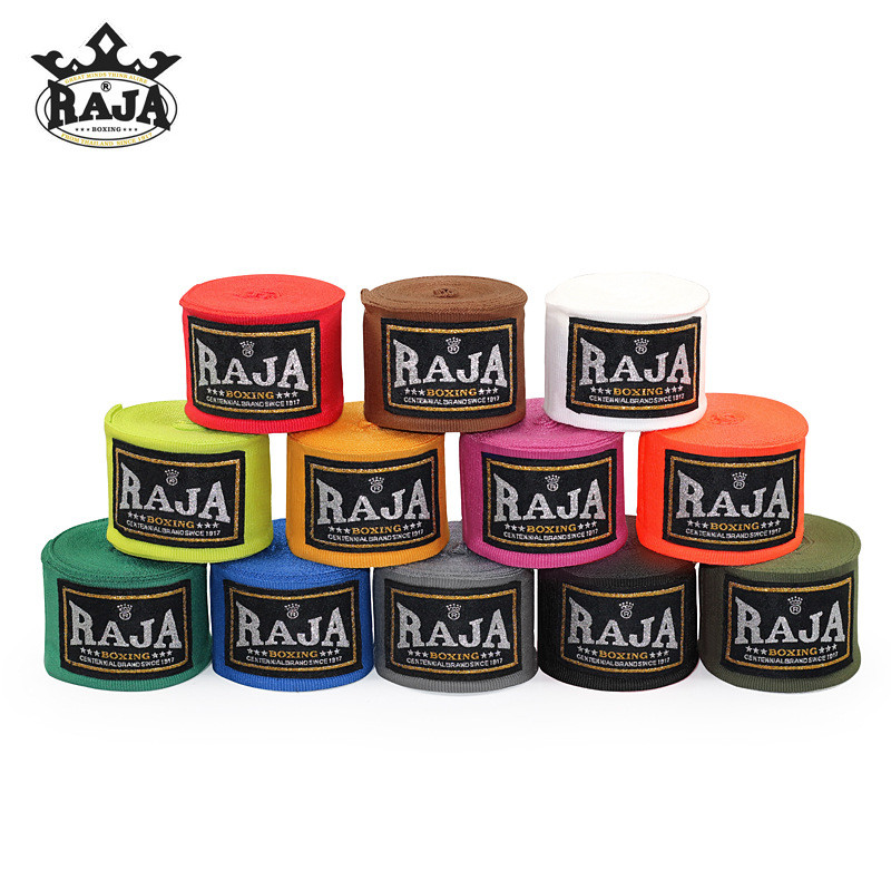 Raja Brand High Elastic Boxing Bandage Multicolor Sports Bandage 2.5 M 3.5 M 5 M Adult and Children 