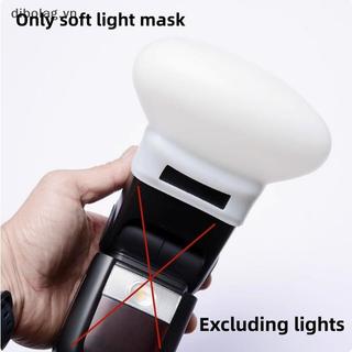 DIBO 1 Cái Khuếch Tán Bounce Dome Mềm Silicone Flash Cho Fujifilm Yongnuo Speedlite.