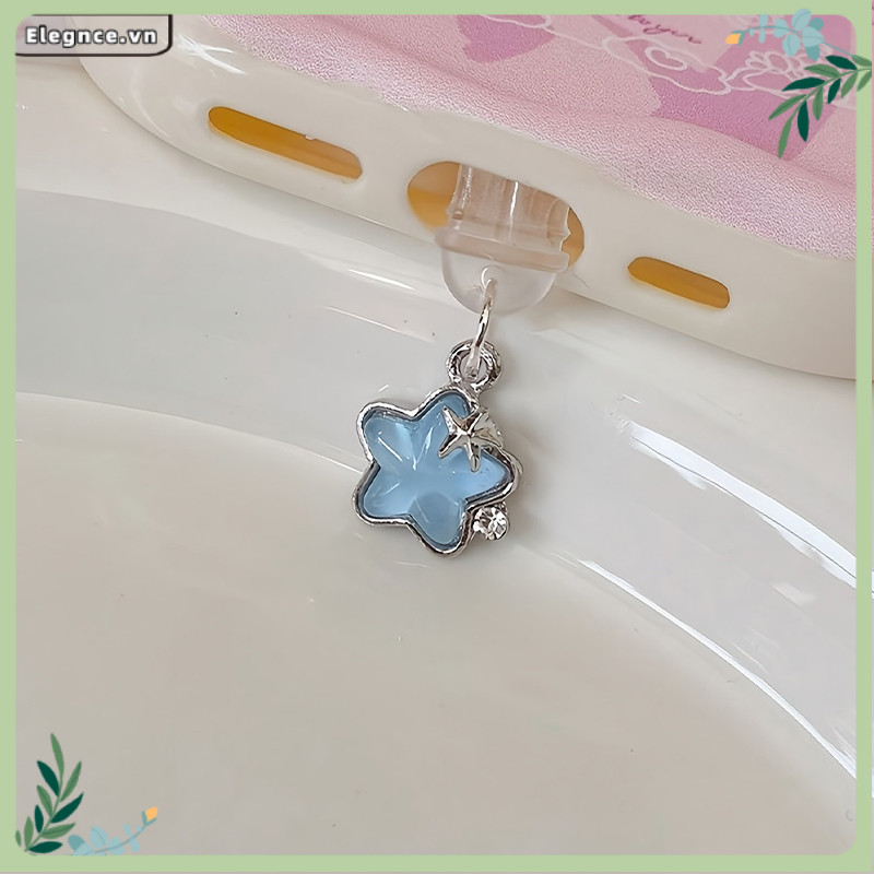 【Elevn】Tai nghe chống bụi Star Dust Stopper trang trí cổng sạc điện thoại phù hợp với IP Type-C | BigBuy360 - bigbuy360.vn
