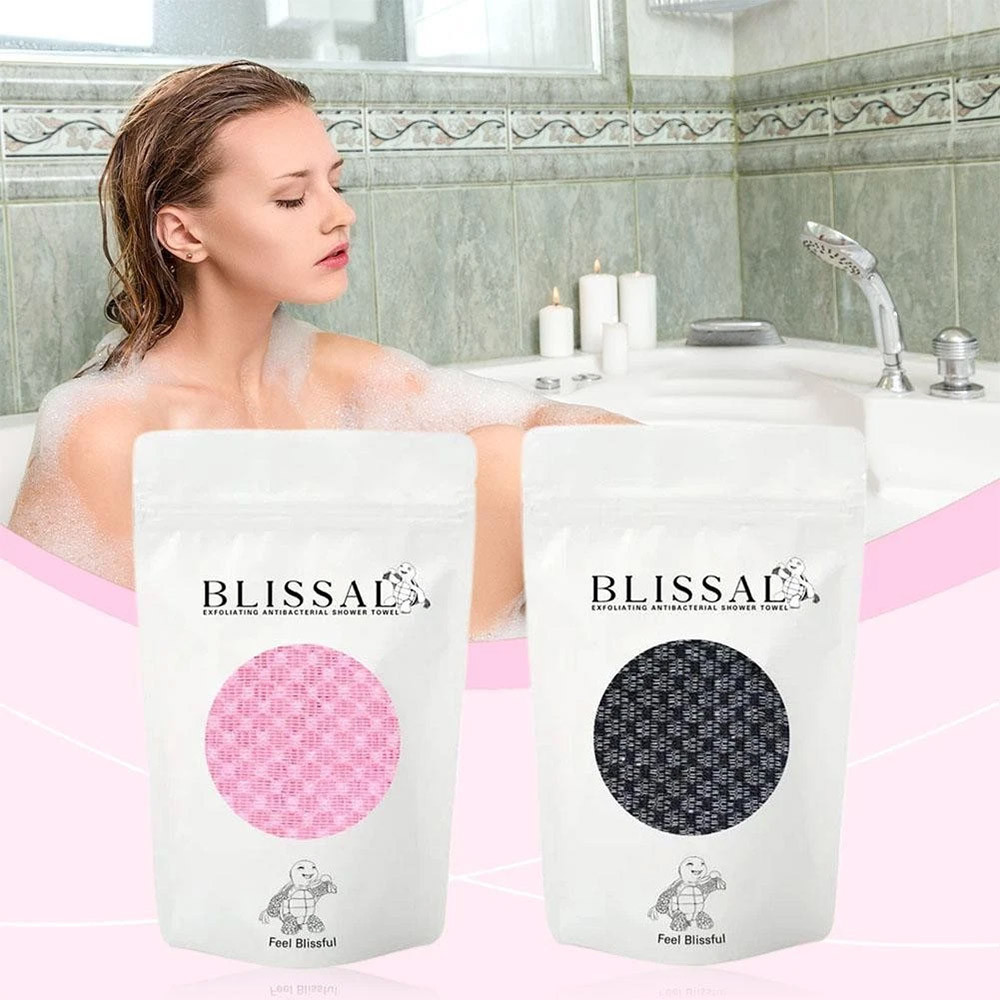 Rubbing Washcloth Bath Back Rub Back Exfoliating Scrub Towel Shower Bubble Bath Towel