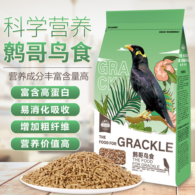 Thức ăn cho chim Jessie Starling Thức ăn cho chim Myna Thức ăn đặc biệt Thức ăn cho chim Myna Thức ă