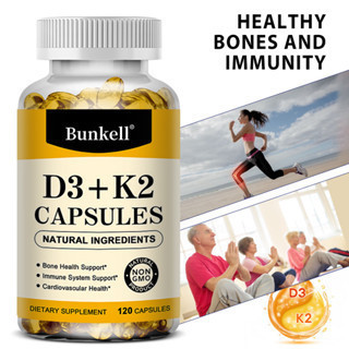 Bunkell VITAMIN D3 + K2 5000 IU giúp duy trì hệ miễn dịch khỏe mạnh hơn
