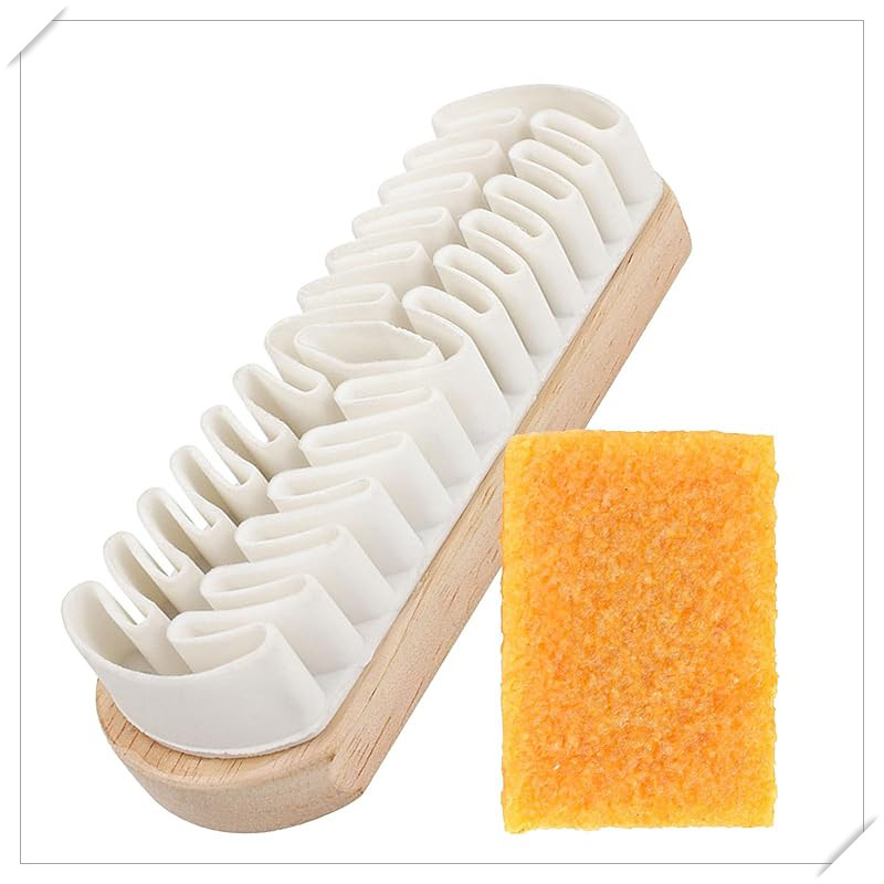 Suede Care Set (Cleaner Brush + Natural Rubber Eraser) - For Cleaning Sneakers and Boots