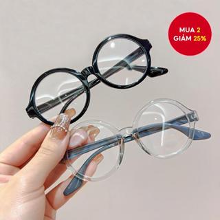 Kính trẻ em gọng tròn chống bức xạ Màu thời trang Kính mắt chống rơi nhẹ cho bé trai bé gái