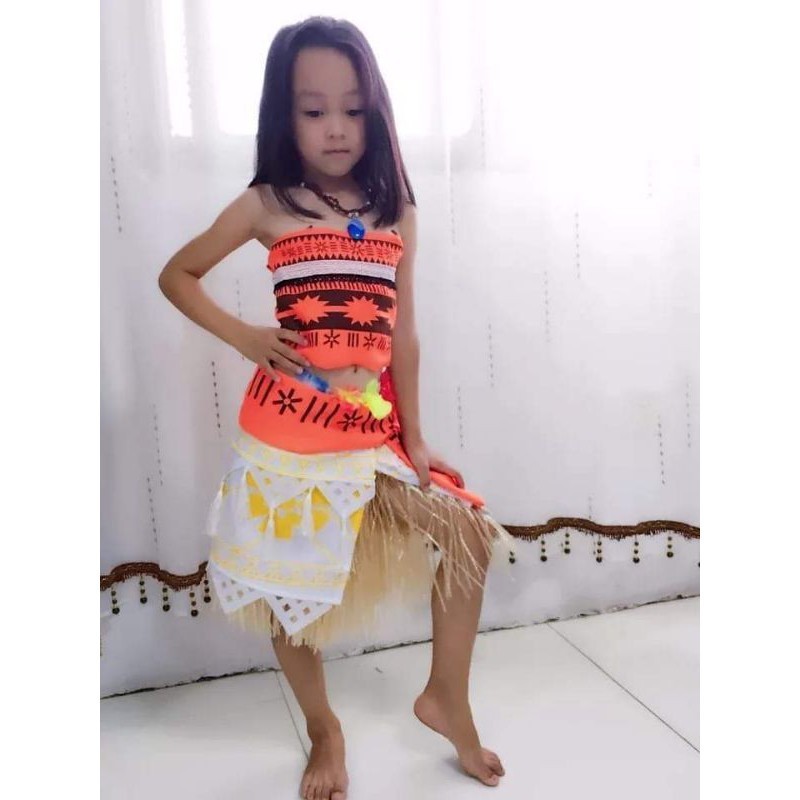 [TYT] Trang phục Moana Moana Đầm Cosplay Moana Váy đẹp cho bé gái