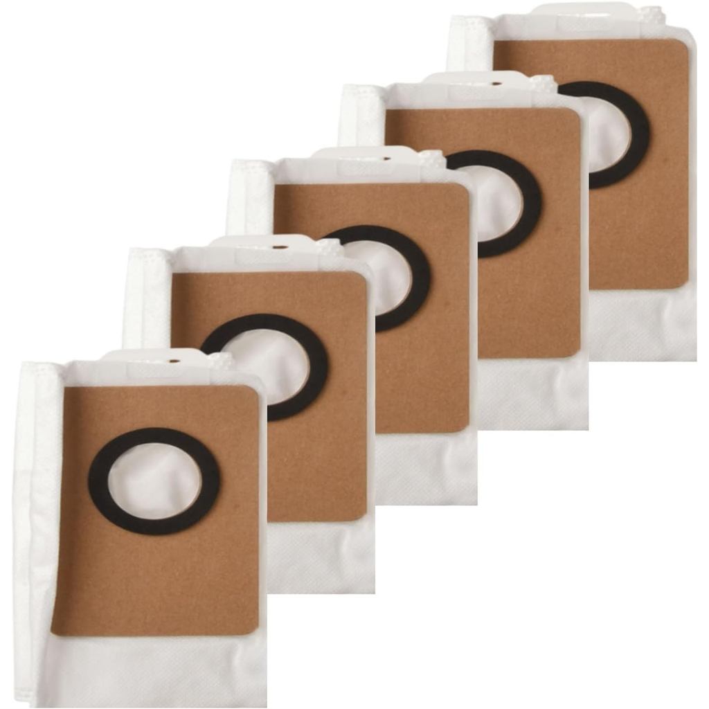 Bộ 5 Túi Bụi Bộ Dụng Cụ Tương Thích Với Máy Hút Bụi Robot ILIFE T20S, Bộ Phận Thay Thế Túi Hút Bụi