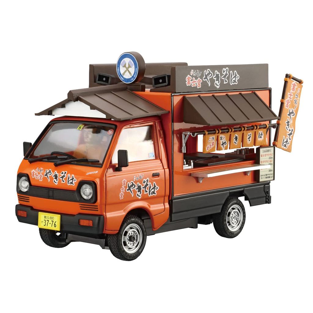 AOSHIMA 1/24 Dòng bán hàng di động số 7 Mô hình nhựa Fujinomiya Yakisoba