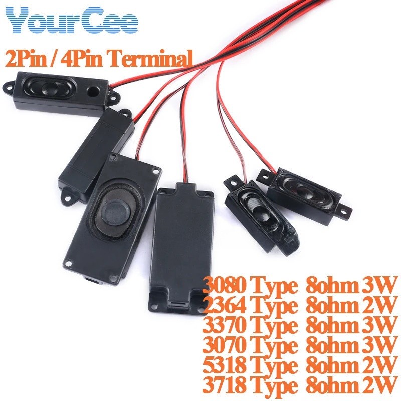 3370 3070 3080 Loa 8ohm 3W 2364 5318 3718 8ohm 2W Tích Hợp Máy Đa Phương Tiện Buồng Loa Báo Động