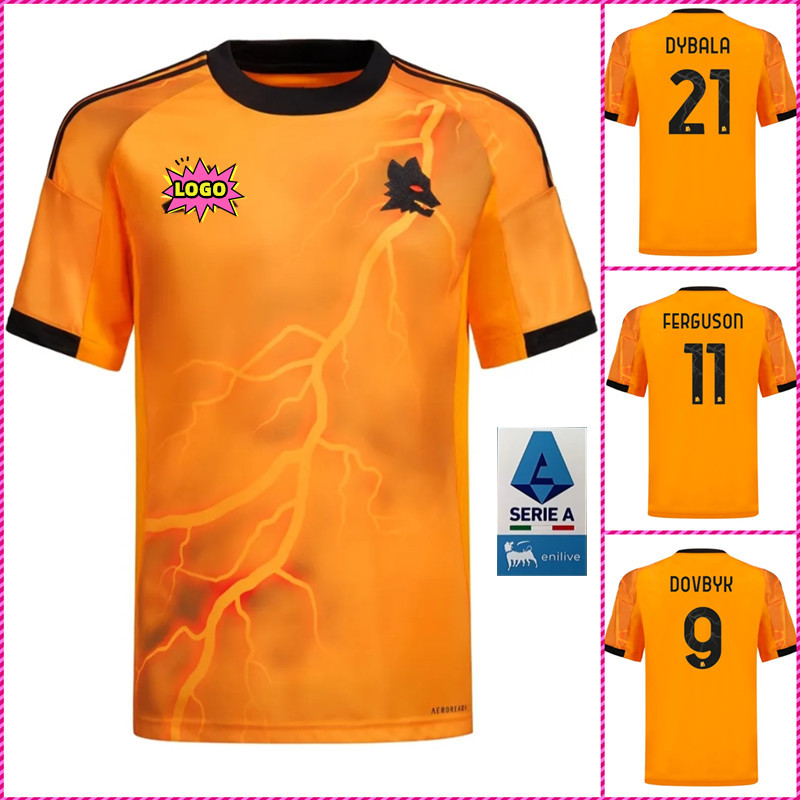 Áo bóng đá nam sân khách La Mã mùa giải 2025 / 26 S-4XL