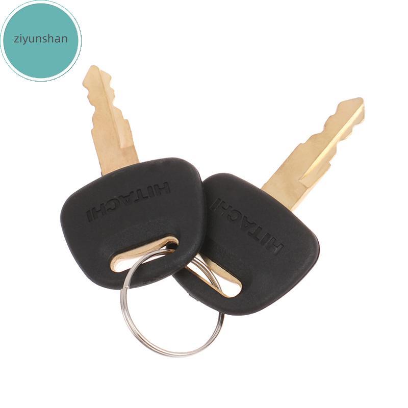 Ziyunshan 2 Chìa Khóa Đánh Lửa Máy Xúc H800 Cho Hitachi ZAXZAXIS Grab BU0028 Zax ex60 / 70 / 120 / 2